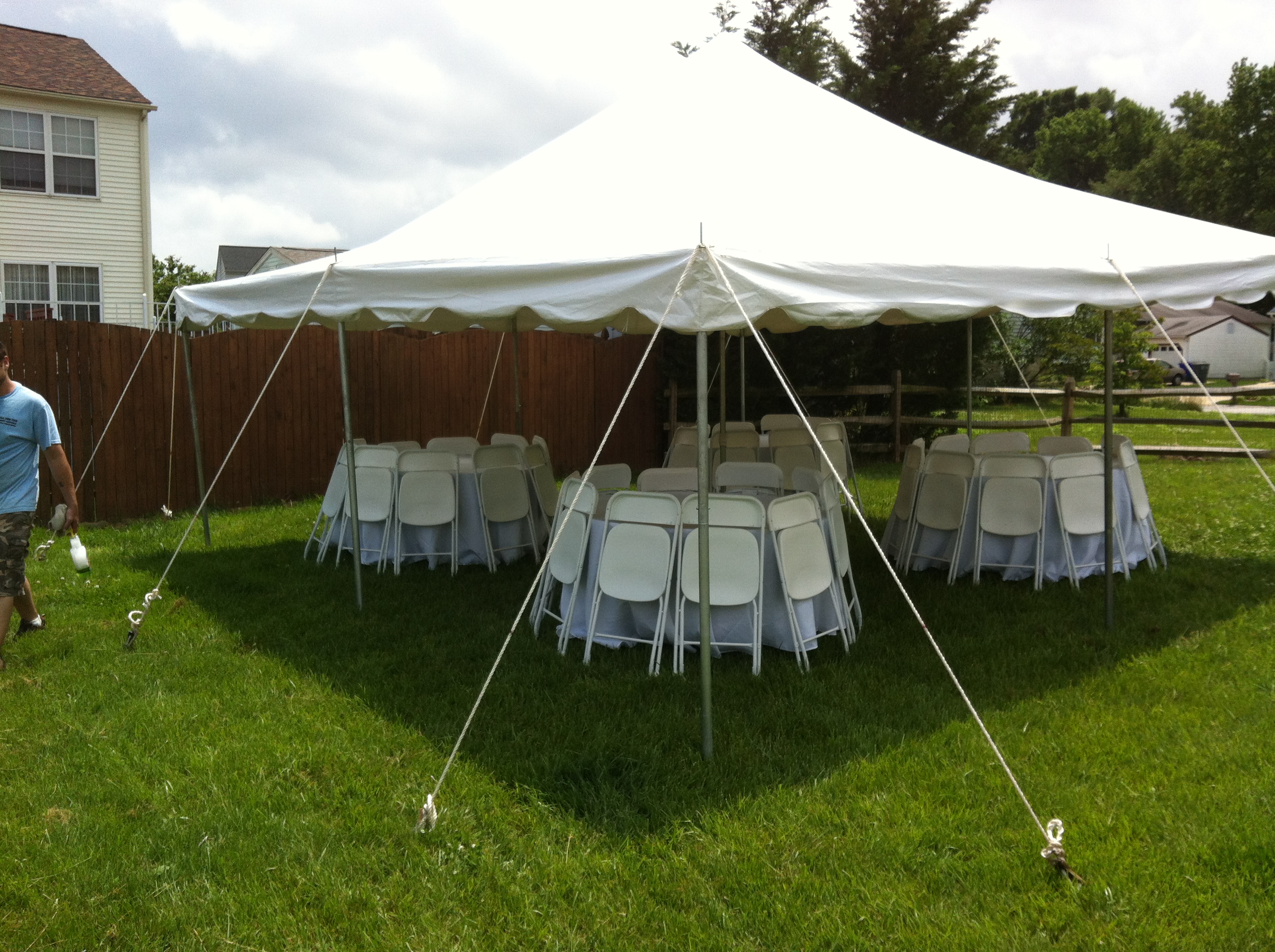 20 by 20 party tent